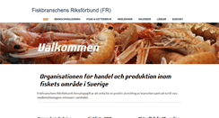 Desktop Screenshot of fiskbranschen.se